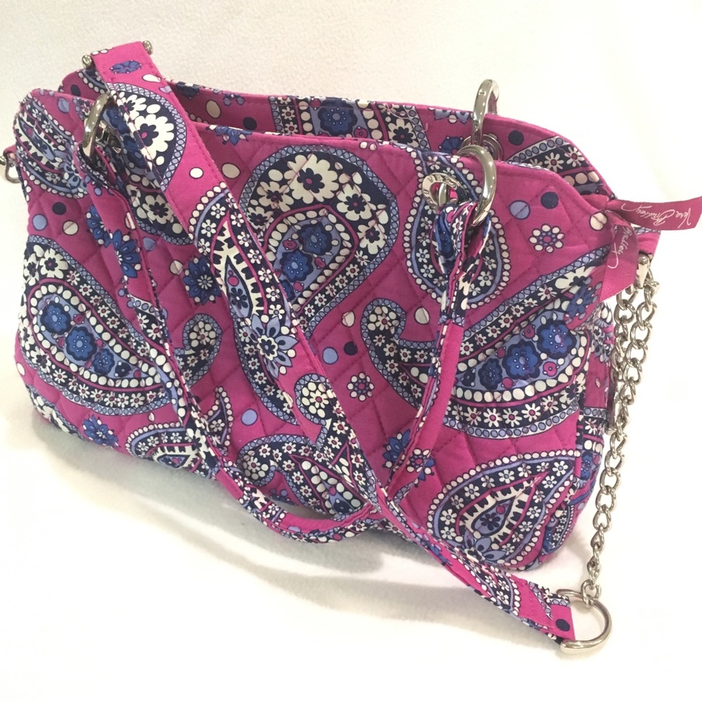 Vera Bradley Boysenberry Chain-Shoulder Bag